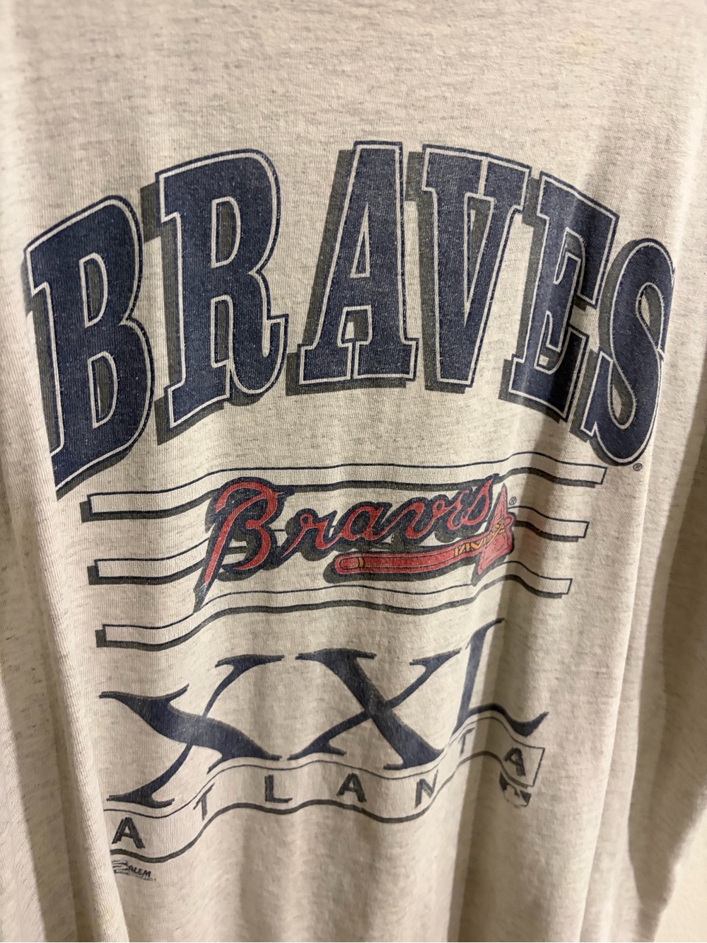 Vintage Salem Sportswear Atlanta Braves XL Graphic T Shirt